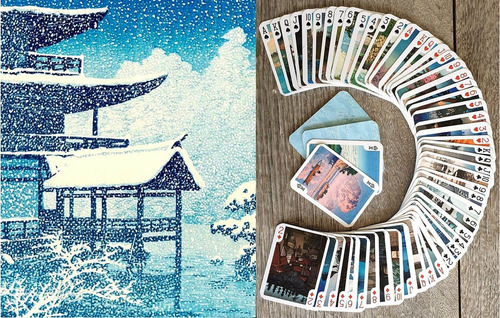 Naipes De Poker Hasui Kawase -  De Pintura Japonesa (54  Npk