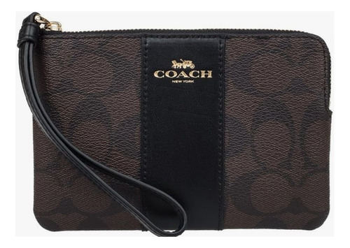 Coach Corner Zip Wristlet Monedero/muñequera