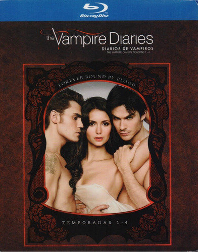 The Vampire Diaries Boxset Temporadas 1 2 3 Y 4 Blu-ray