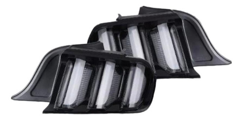Faros Traseros Led Compatible Con Marca Ford Mustang Optica 