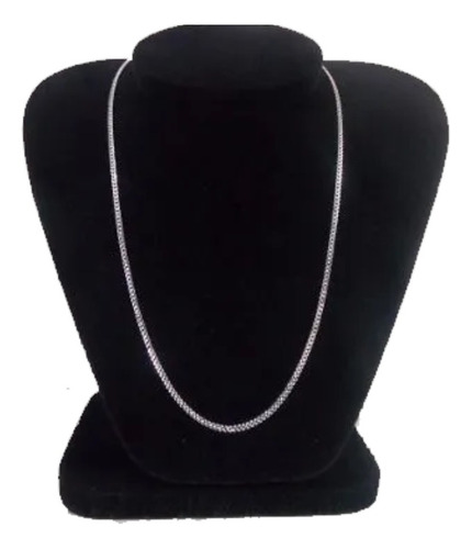 Corrente Grumet Fina 60cm 2,4mm 3 Gr. Prata 925 + Pulseira