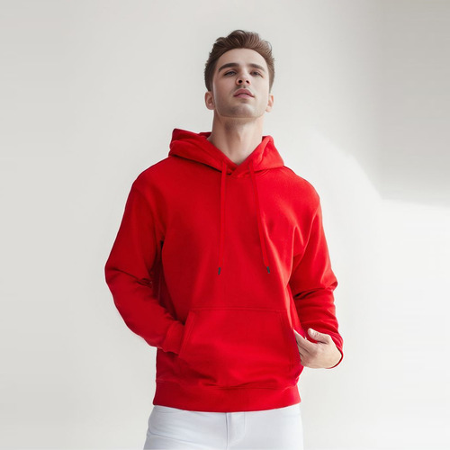 Sudadera Para Hombre Con Gorro Ajustable Moderno