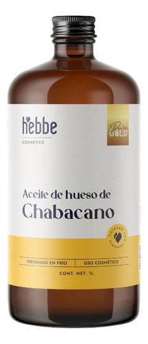 Aceite Hueso De Chabacano Albaricoque Vegetal Puro 1 L