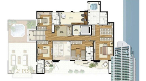 Imagem 2 de 7 de Apartamento Residencial À Venda, Alphaville Industrial, Barueri - . - Ap0020