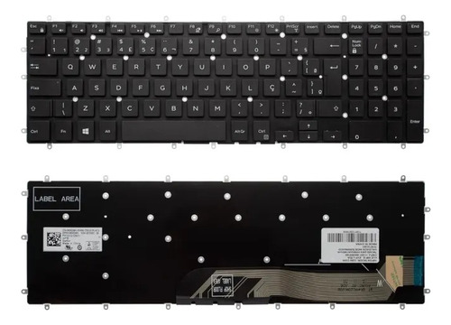 Teclado Para Notebook Dell Inspiron I15-3583 P75f P75f006