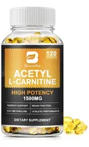 Comprar Acetil L-carnitine Adelgazar 1000mg 120 Softgel Tablets