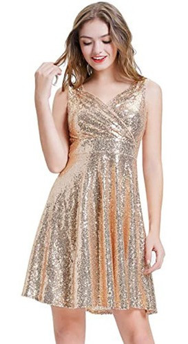 Vestido De Fiesta Sexy Femenino Con Pantalones Brillantes [u