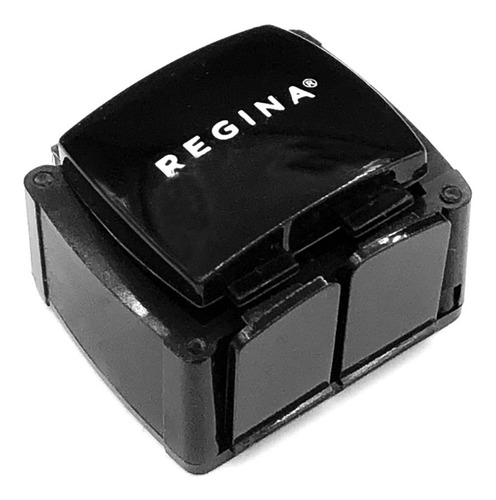 Imagen 2 de 3 de Sacapuntas Para Maquillaje Doble Regina