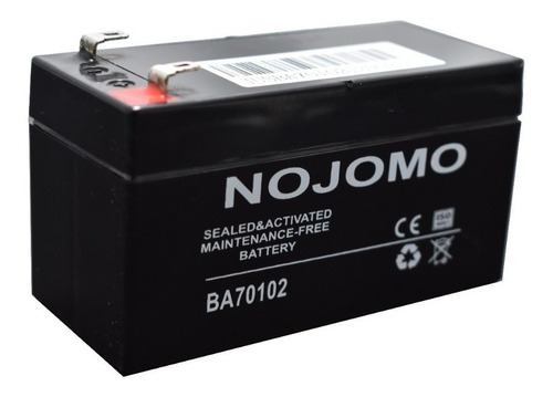 Bateria Plomo Acido Libre De Mantenimiento 12v 1.2ah