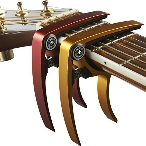 Guitar Capo (2 Pack) For Guitars, Ukulele, Banjo, Mandolin,
