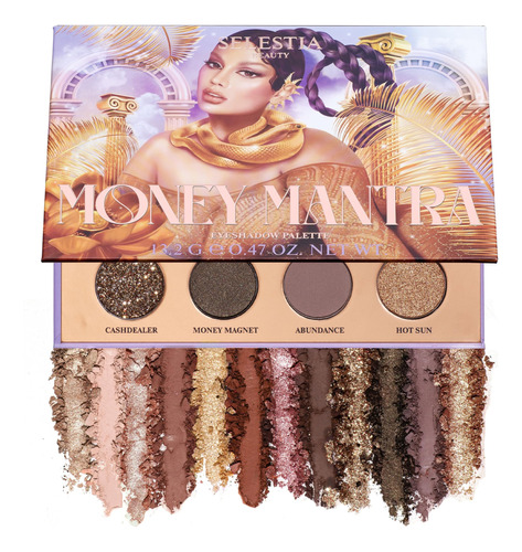 Selestia Beauty Paleta De Sombras De Ojos De Maquillaje, Man