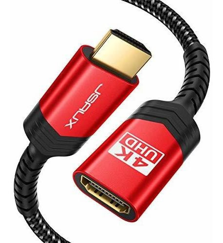 Cable Hdmi - Cable De Extensión Hdmi 3.3ft, Jsaux 4k 60hz Ca