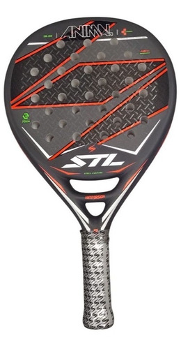 Paleta Padel Steel Custom Animal 100% Carbono - Local Olivos