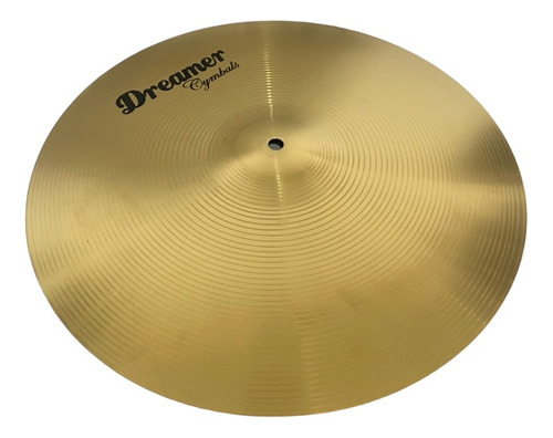 Prato Para Bateria Crash Ataque 16 Polegadas Dreamer Cor Dourado