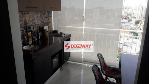 Imagem 9 de 20 de Apartamento Com 1 Dormitórios + Closet À Venda, 63 M² Por R$ 631.000 - Vila Monumento - São Paulo/sp - Ap1731