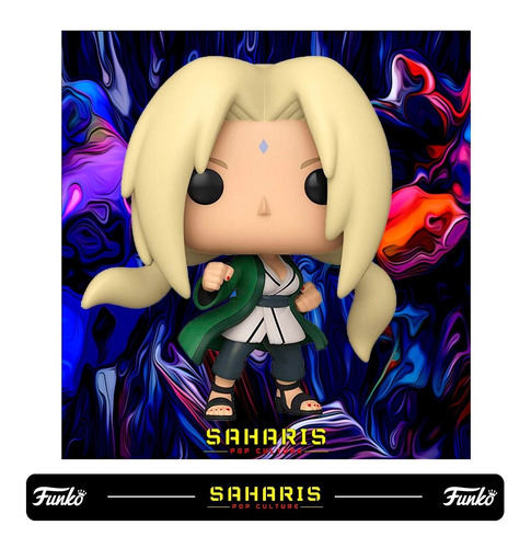 Imagen 2 de 2 de Funko Pop Tsunade #730 Naruto Shippuden Anime Manga Original Color Tsunade #730
