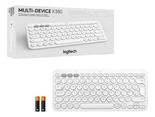 Imagen 5 de 6 de Teclado Wireless Logitech K380 Bluetooth Español Qwerty