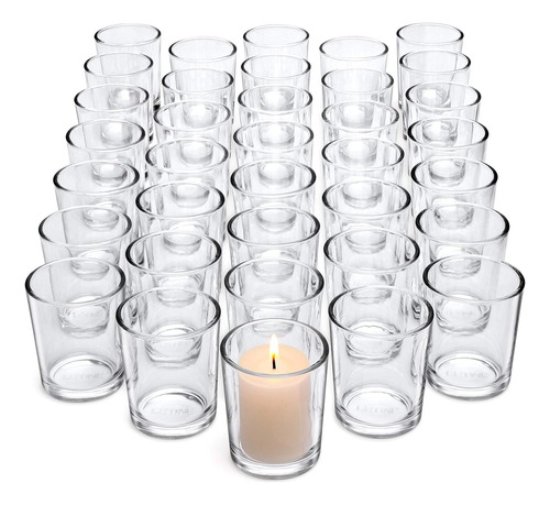 - Portavelas De Cristal Transparente Velas De Té, Jueg...