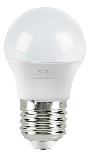 Lámpara De Led Tipo Bulbo A19 6 W, Luz Cálida, Caja, Basic