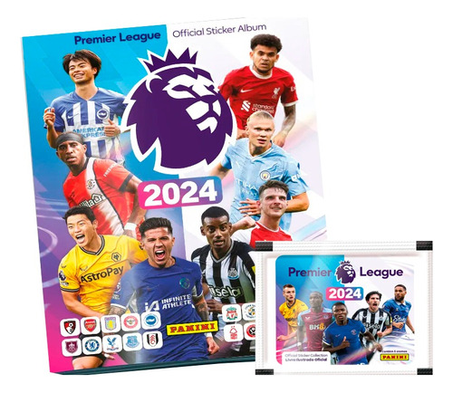 Álbum Premier League 2024 +20 Sobres 