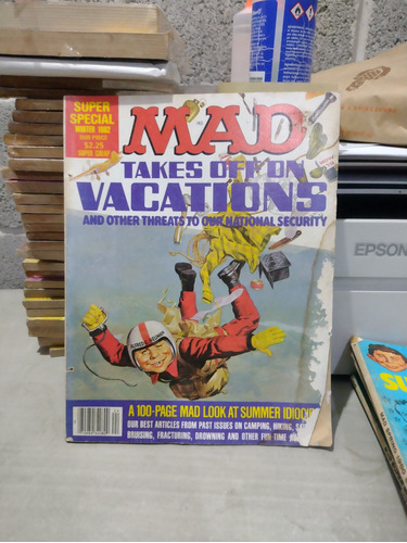 Revista Mad Takes Off On Vacations #41 Winter 1982 