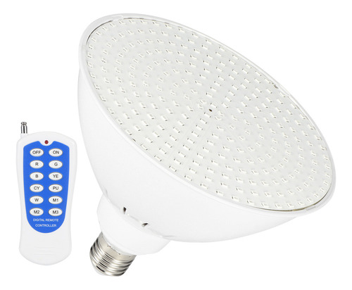 Js Luz Led Para Piscina E27 Con Bombilla Rgb Con Mando A