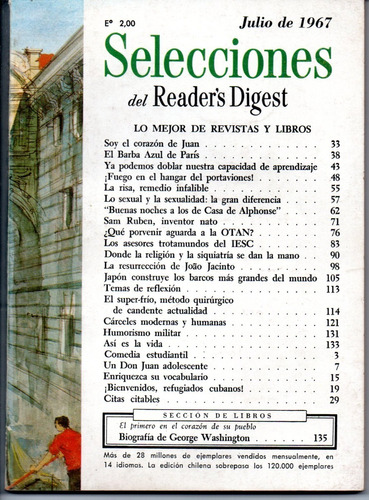 Selecciones Del Reader´s Digest Nº320 Julio 1967