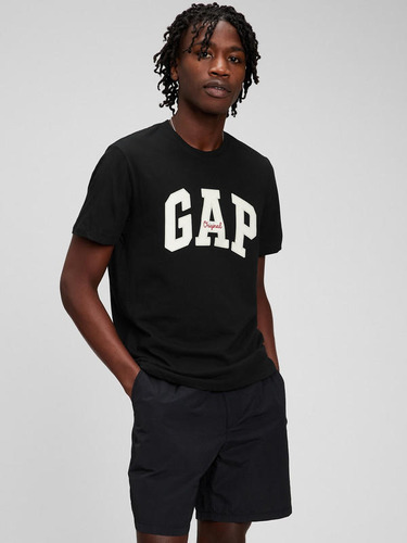 Polera Hombre Manga Corta Gap Originals  Negro Gap