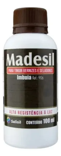 Tingidor Madesil Imbuia 100ml | Resistência À Luz- Salisil