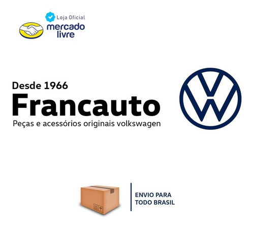 Imagem 3 de 3 de Grade Central Do Parachoque Fox Spacefox Volkswagen