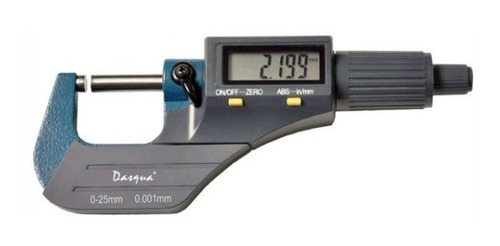 Micrometro Dig Ext 25-50mm/1-2/0.001mm/0.00005 C/pila Cr2032