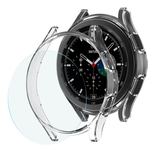 Case + Vidrio Templado Samsung Watch 4 De 42m.m.