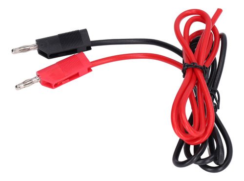 Cable De Prueba Tipo Banana Plug, 4 Mm A 32 A, 1000 V, Rojo