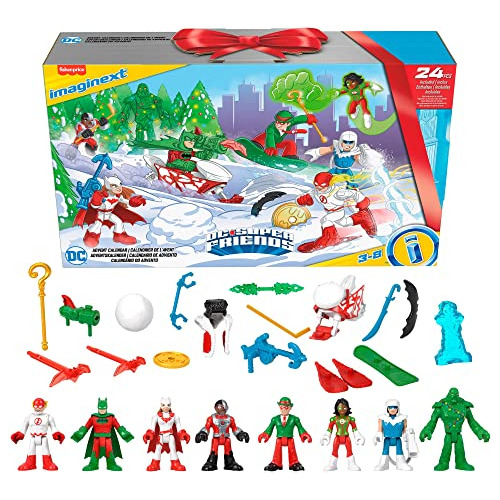 Dc Super Friends, Calendario De Adviento, Juego De 24 J...