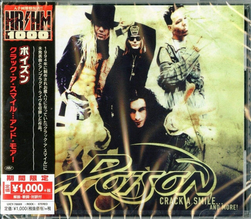 Poison Crack A Smile... And More! Cd Japon