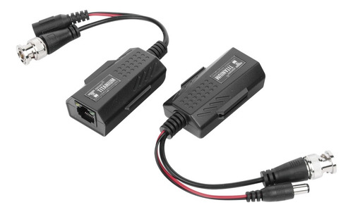 Kit Transceptor Activo Alimentación 12v/24vcd/ac Turbohd Utp