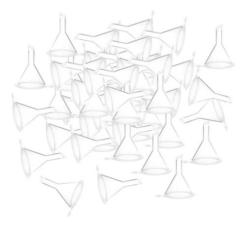 A 100pcs Small Mini Funnel For Sample Bottle Injection