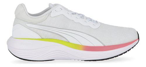 Zapatillas Running Puma Scend Pro Ultra Mujer En Blanco