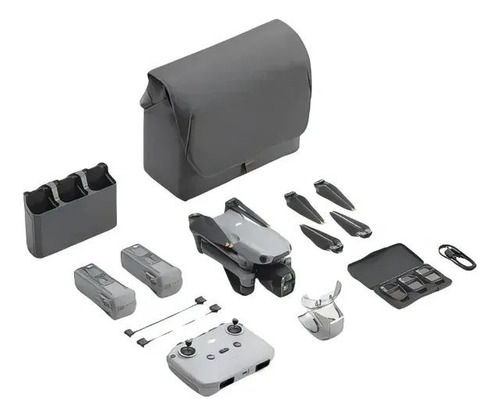 Drone Dji Air 3s Fly More Combo (sem Tela) Usado 4 Dias Cinza (Usado)