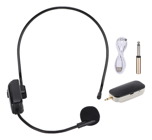 Micrófono Inalámbrico Uhf Micrófono Auricular Para Enseñanza