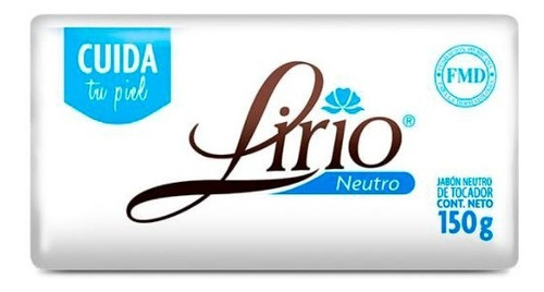 Jabón Neutro De Tocador Lirio Cuida Tu Piel 150g Oferta!