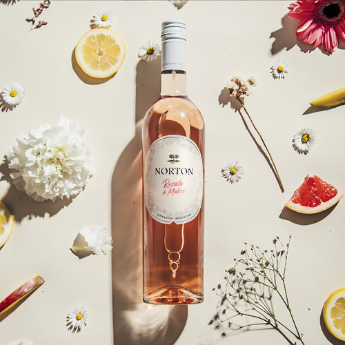 Vino rosado Malbec Norton 750 ml