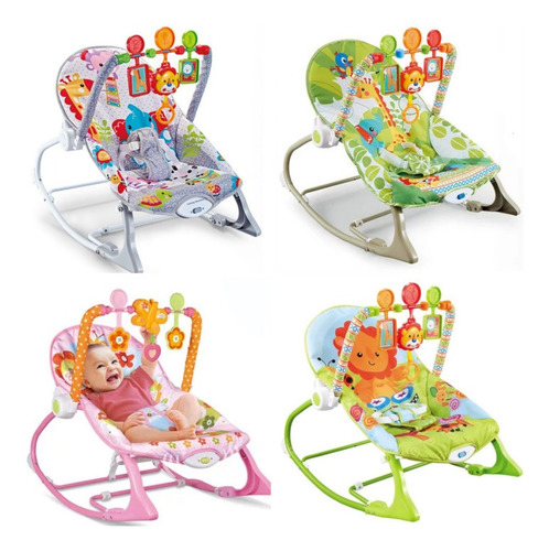 Silla Mecedora Musical Rocker Para Bebe