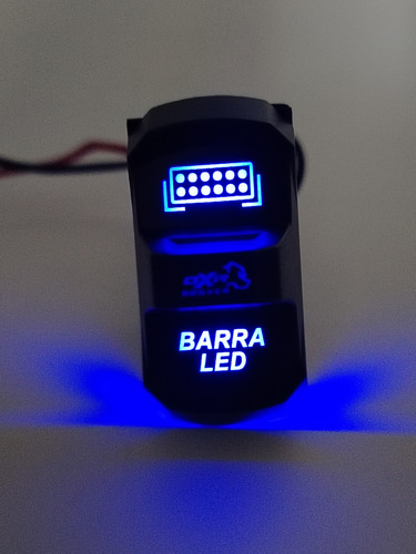 Switch Interruptor Barra Led Estilo Palanca On Off Una Pieza