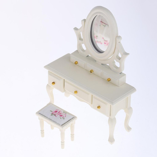 Qa De Muebles De Dormitorio Moderno En Miniatura De 6 Piezas