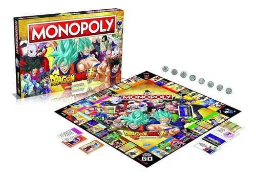 Monopoly Dragon Ball Super Supervivencia Universal Español