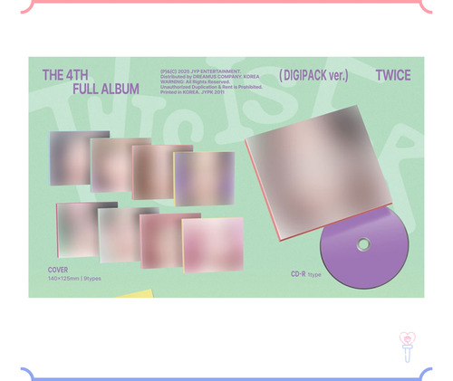 Twice 4th Album - This Is For ( Digipack Ver. ) Original Chaeyoung