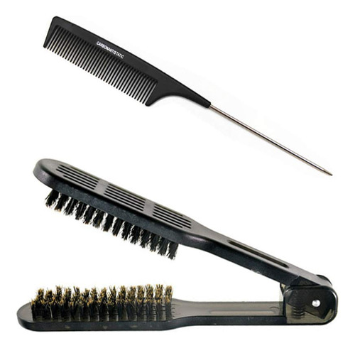 Pinza Para El Cabello, Alisador Desenredante, Cepillo De Cer