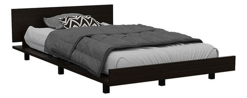 Cama 120 Kaia Wengue Color Negro