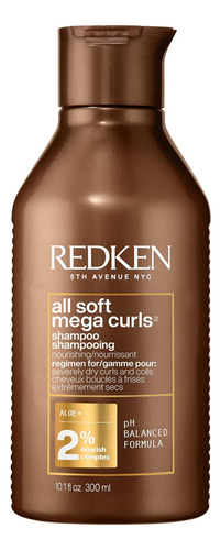 Redken Champú All Soft Mega Curl Para Cabello Extremadamente